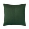 Valentina 22" x 22" Kombu Green Velvet Decorative Pillow Cover