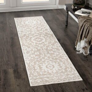 Amelia 2' X 8' Runner Driftwood Reversible Outdoor Rug