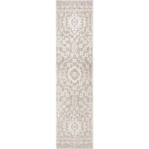 Amelia 2' X 8' Runner Driftwood Reversible Outdoor Rug